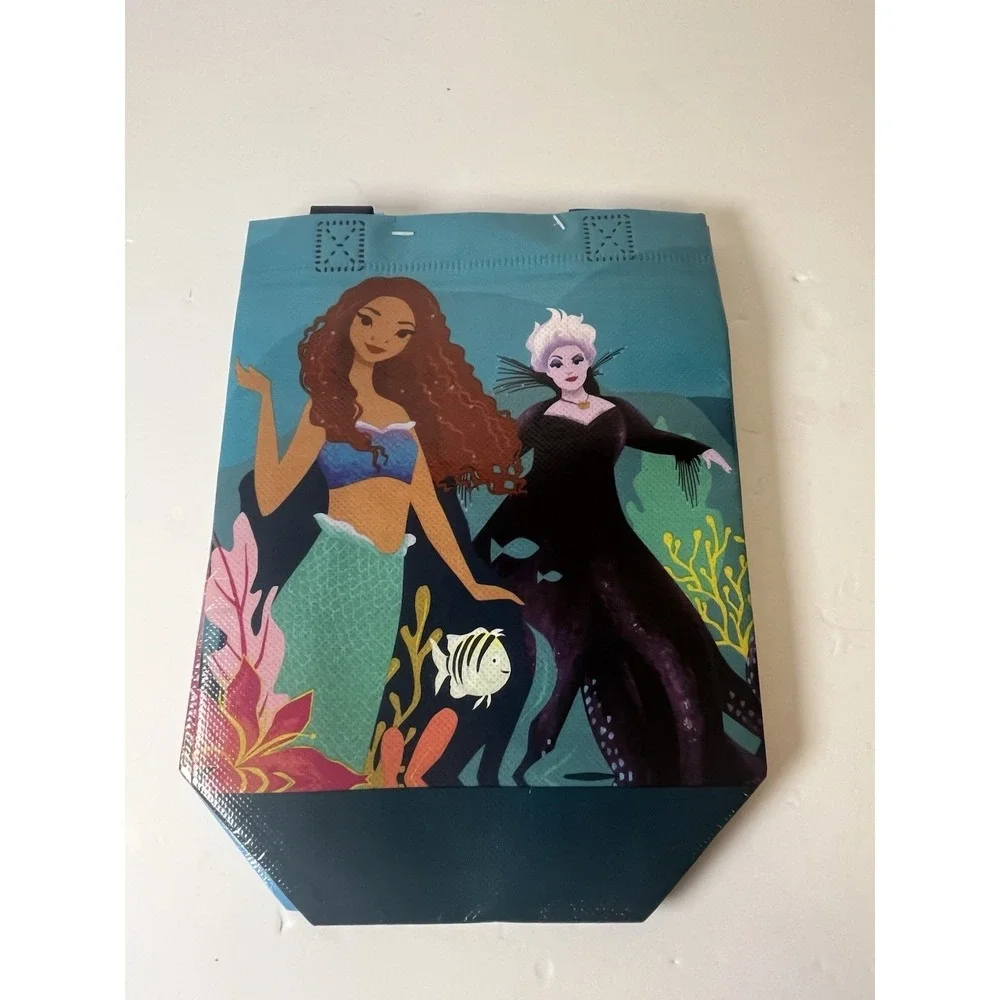 2x Disney Little Mermaid Tote Bags | Medium Ariel Party Gift‎ Bags | NEW
